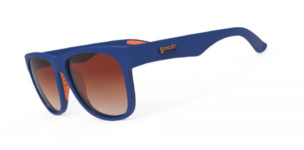 Goodr Beast BFG Sunglasses - Farmer Von’s Triple Pump | Farmer Von’s Triple Pump (BFG-BL-OR1) Side