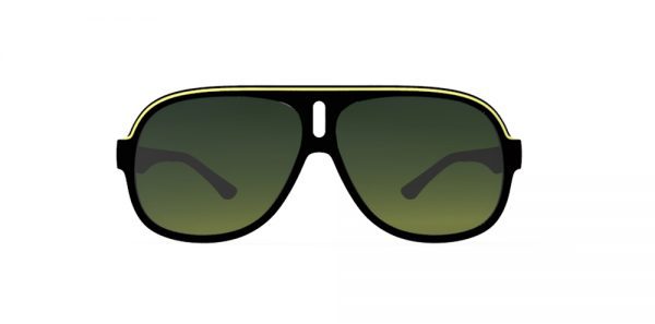 Goodr Super Flys Sunglasses - Dirk’s Inflation Station | Front
