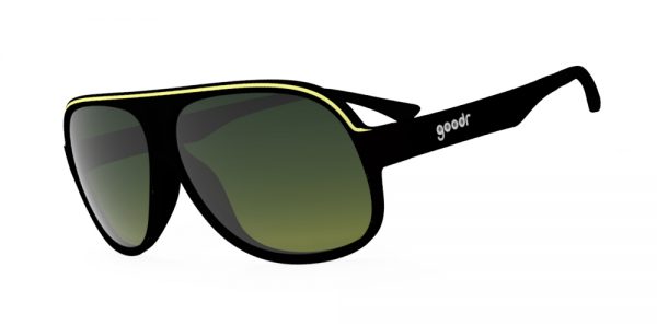 Goodr Super Flys Sunglasses - Dirk’s Inflation Station | Side