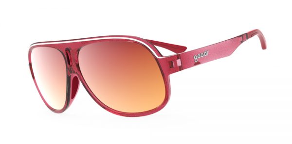 Goodr Super Flys Sunglasses - Lance’s Afternoon Uppers | Side
