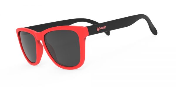Goodr Beast OG Sunglasses - THIS IS SPARTA!!!! (it’s not) | THIS IS SPARTA!!!! (it's not)-(OG-RDBK-BK1)Side