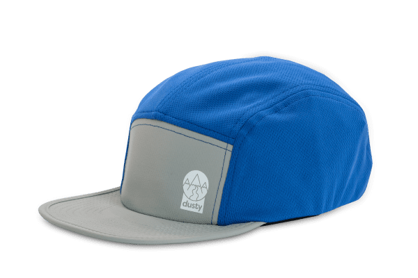 Dusty Trails Running Cap (5 Colours) | five-panel-blue