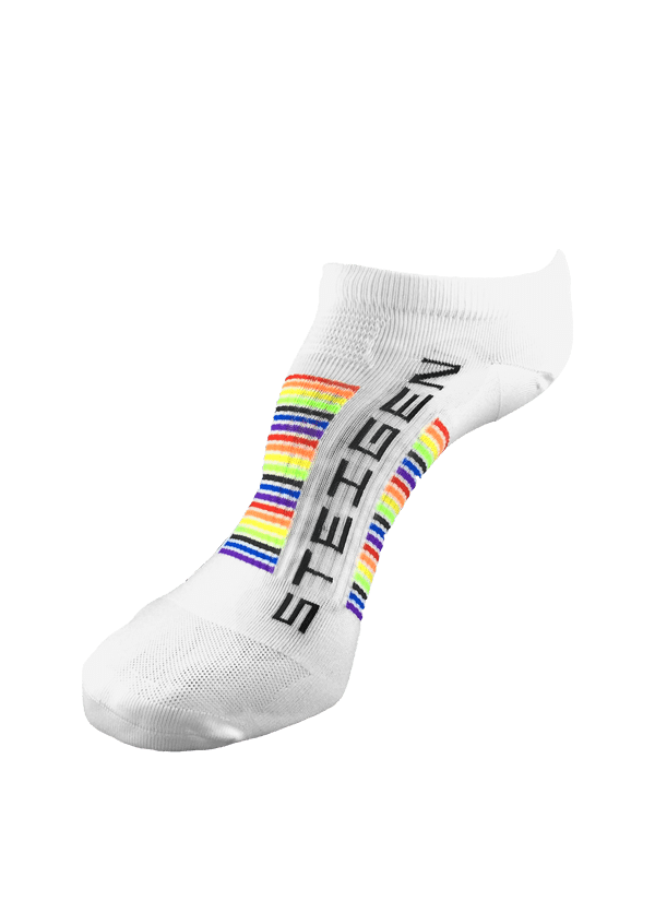 Steigen Zero Length Running Socks (10 Colours) | rainbow-600x825