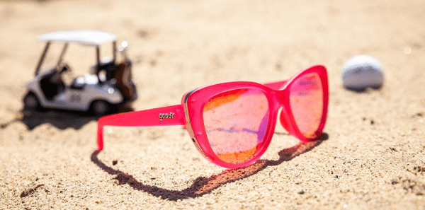 Goodr The Runways Running / Golf Sunglasses – Sand Trap Queen | Sand Trap Run 3