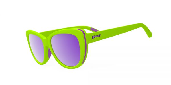 Goodr The Runways – Total Lime Piece | Lime Side
