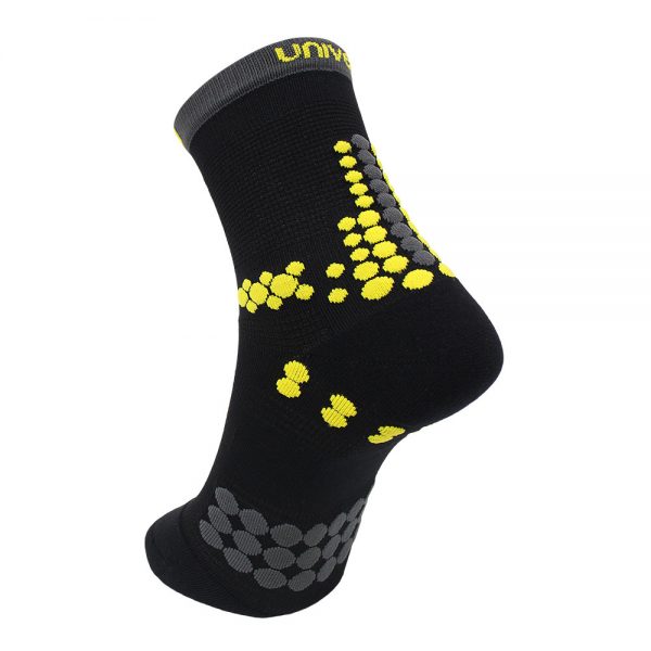 Unived Performance Trail Running Crew Sock (2 Colours) | UNIVED-TRAIL-RUNNING-SOCKS-VEGAN-BLACK-SIDE3