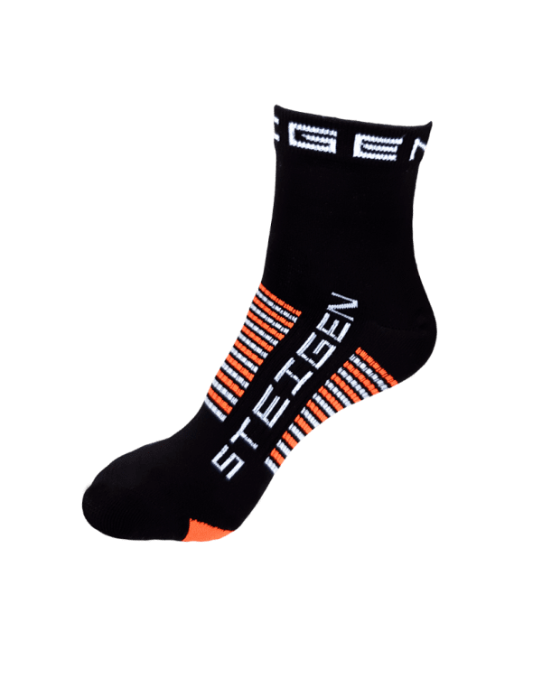 Steigen KIDS Quarter Length Running Socks (4 Colours) | kids-black-quarter