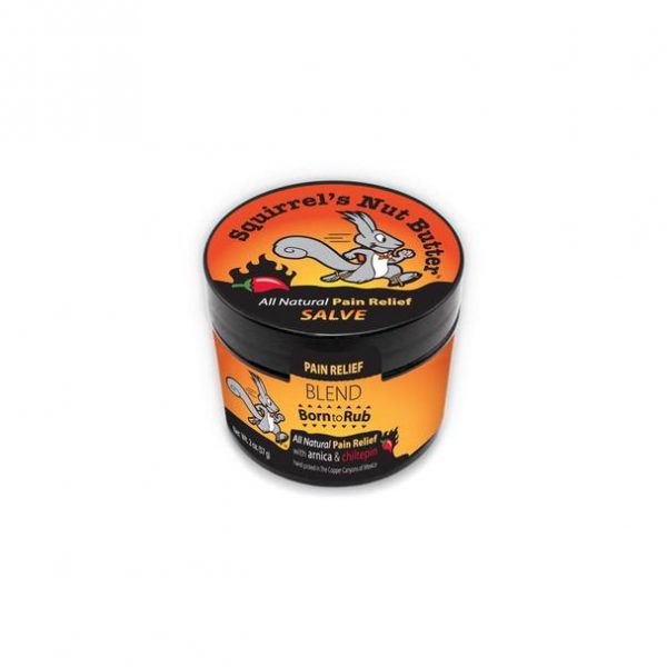 Squirrel's Nut Butter - Born to Rub Pain Relief | 2.0_oz_BTR_Tub_608x608