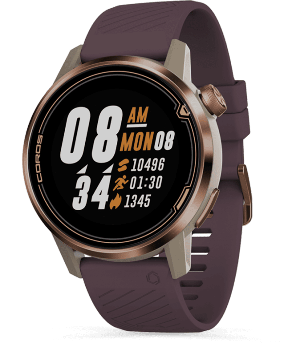 Coros Apex Multisport GPS Watch – 42mm Gold, Black/Grey or White/Silver | gold_01