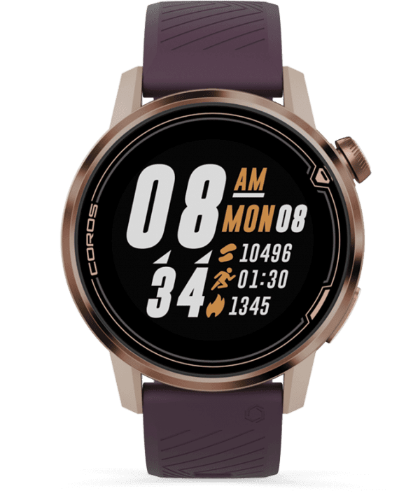 Coros Apex Multisport GPS Watch – 42mm Gold, Black/Grey or White/Silver | gold_03