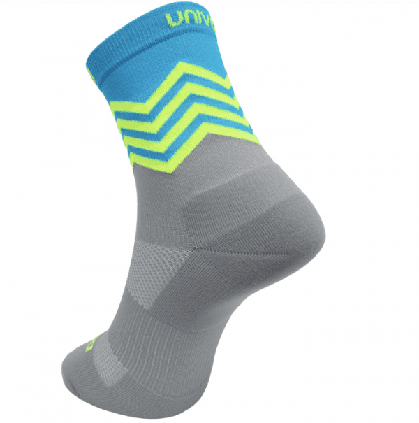 Unived Road Running Crew Compression Socks (2 Colours) | TEal Back