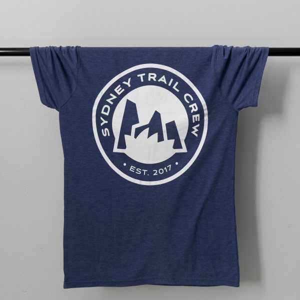 Sydney Trail Crew Womens and Mens Tees | STC Blue Back