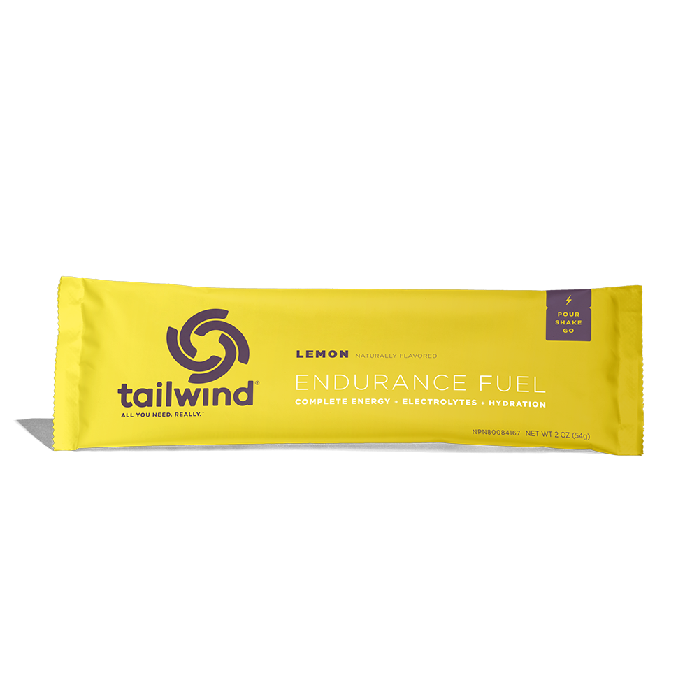 Tailwind Nutrition Endurance Fuel - Sticks 2 Servings (9 Flavours) | TW_End_Lemon_Single_Front