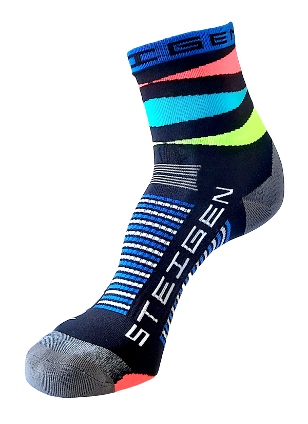 Steigen Half Length Running Socks (13 Colours) | Retro-Half