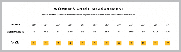 Naked® HC Women's Running Vest | womens-measurements-21