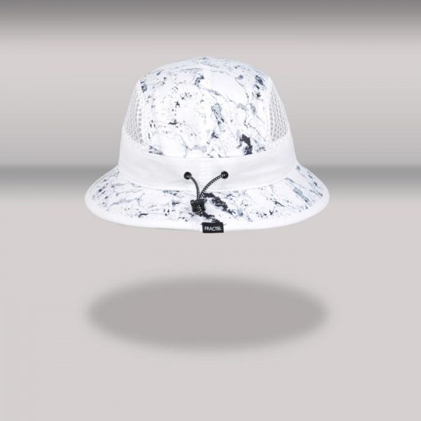 Fractel "White Marble" Edition Recycled Bucket Hat | BKT_WHITEMARBLE_BACK_720x