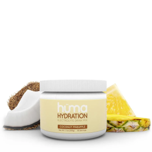 Hüma Natural Electrolyte Hydration Drink Mix (Coconut Pineapple) | CPtubfrontsm