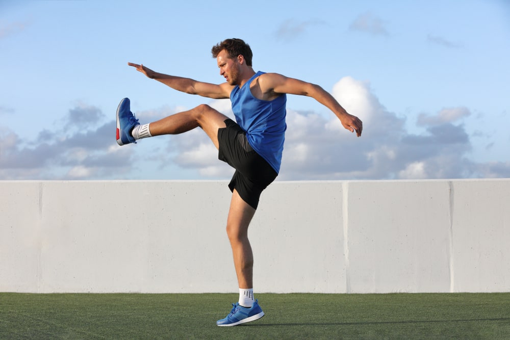 dynamic stretches for running