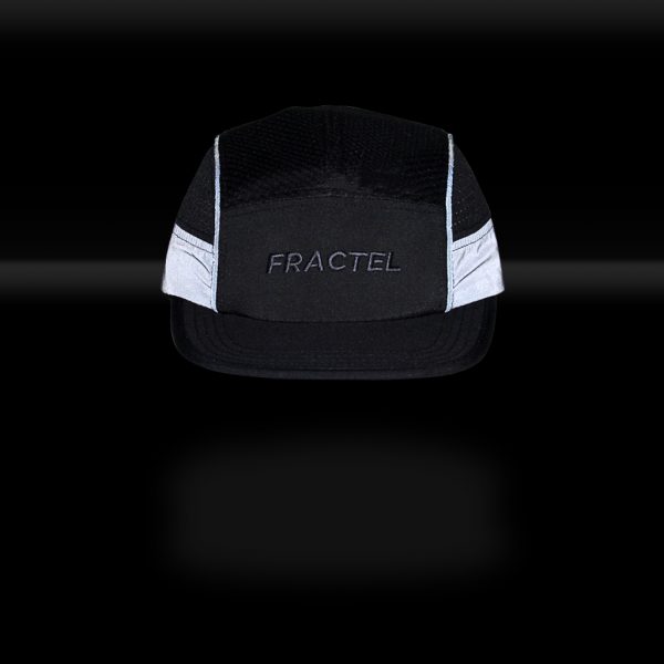 Fractel Midnight 2.0 Edition Recycled Cap | STDCAP_MIDNIGHT2.0_FRONT_REFLECT