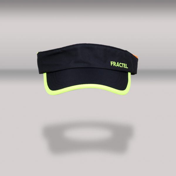 Fractel “Black Neon” Edition Recycled Visor | VISOR_BLACKNEON_FRONT_STD