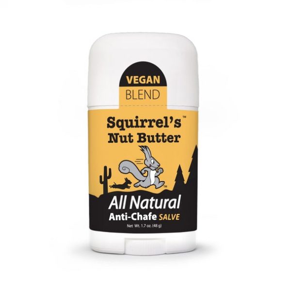 Squirrels Nut Butter All Natural VEGAN Anti Chafe Salve (Stick or Tub) | 1.7_oz._Vegan_Stick-Front_608x608_a4835889-fbb5-4d43-9353-eae7aa65a2af_608x608