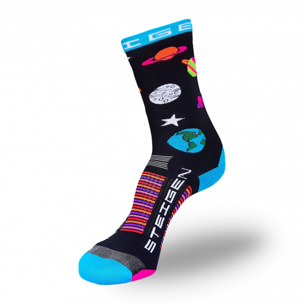 Steigen Three Quarter Length Running Socks (13 Colours) | Solar-System