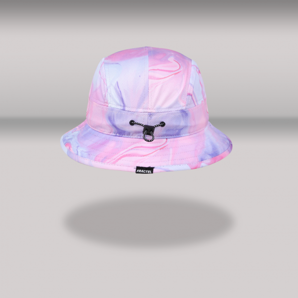 Fractel “Fluid Pink” Edition Recycled Bucket Hat (2 Sizes) | Bucket_FLUIDPINK_BACK