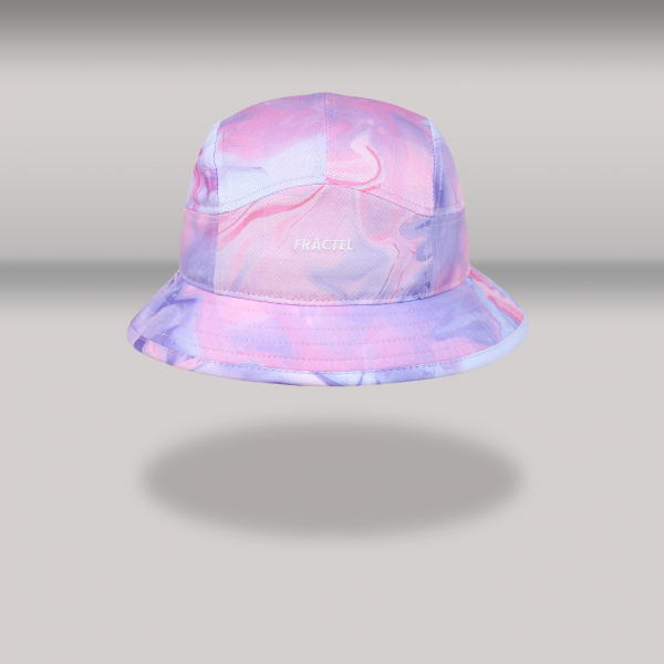 Fractel “Fluid Pink” Edition Recycled Bucket Hat (2 Sizes) | Bucket_FLUIDPINK_FRONT_STD
