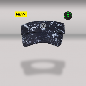 Fractel “Black Marble” Edition Recycled Visor | VISOR_BLACKMARBLE_FRONT_NEW