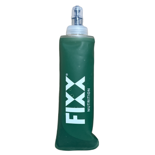 Fixx Nutrition Soft Flask – 250ml (Green, Forest Green or Hot Pink) | Green 250