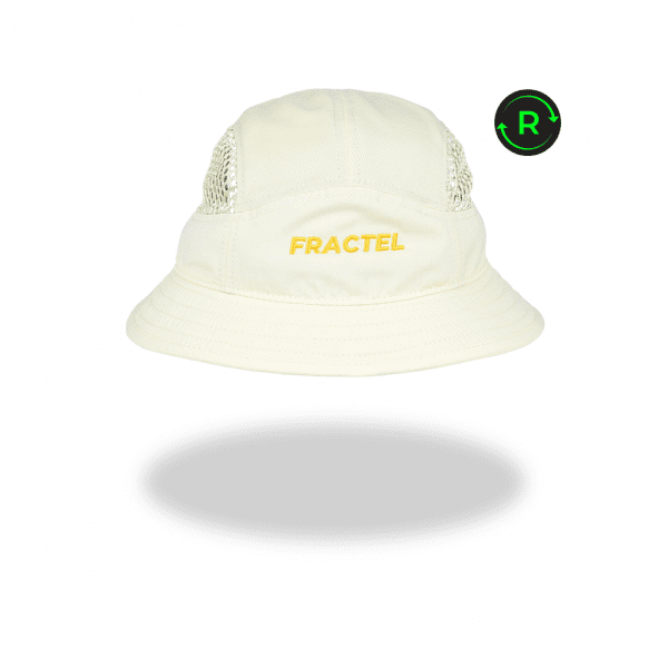 Fractel "SAHARA" Edition Bucket Hat (2 Sizes) | BKT_SAHARA_STD_WHITE