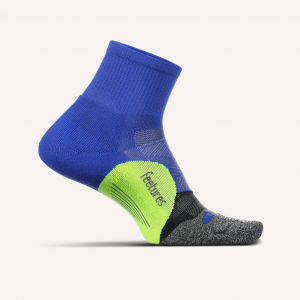Feetures Elite Light Cushion Quarter Sock - Boost Blue | Boost Blue