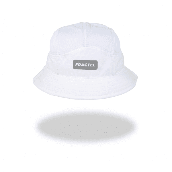 Fractel “Lumen” Edition Bucket Hat (2 Sizes) | BKT_LUMEN_FRONT_WHITE