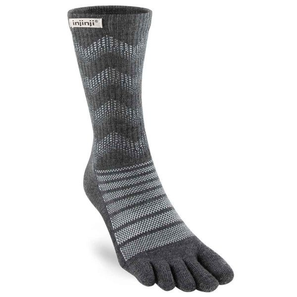 Injinji Outdoor Midweight Crew Wool Sock (Slate) | 223670SLA_2048x