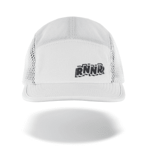 RNNR Lightweight Distance Hat - Char-Cool | D-CC_rnnr_DistanceCharcool_White_FrontView_2000x