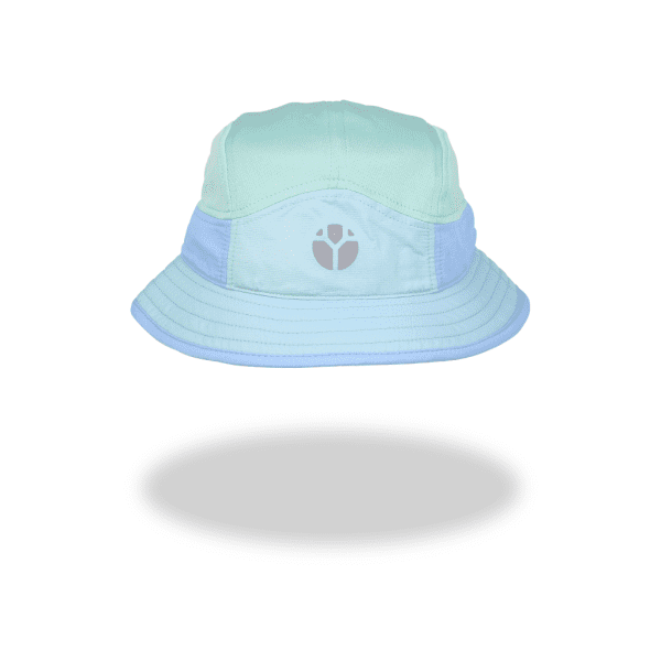 FRACTEL™ B-Series "CRYSTALISE" Edition Bucket Hat (2 Sizes) | BKT-BSER-CRYSTALISE-FRONT-WHITE