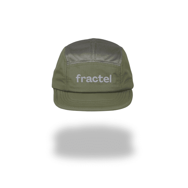 FRACTEL™ P-Series "OLIVE" Edition Cap | CAP-KANDPSER-OLIVE-FRONT-WHITE