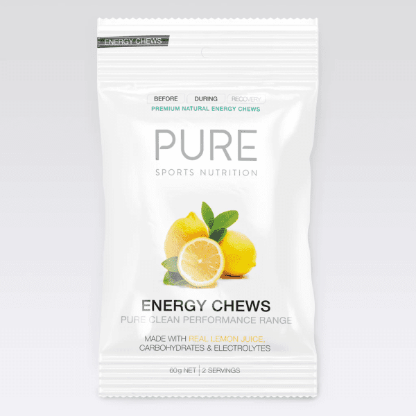 Pure Sports Nutrition Energy Chews (2 Flavours) | ChewsLemon60gGrey_1024x1024