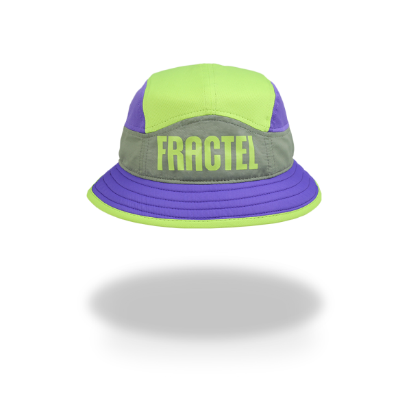 Fractel B-SERIES "VANTAGE" Edition Bucket Hat (2 Sizes) | BSER-VANTAGE-FRONT-WHITE