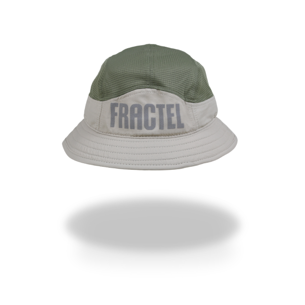 Fractel B-SERIES "WILDERNESS" Edition Bucket Hat (2 Sizes) | BSER-WILDERNESS-FRONT-WHITE