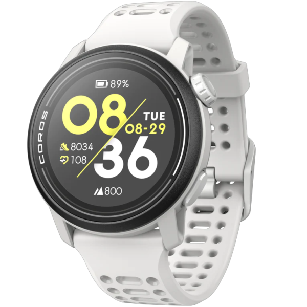 Coros Pace 3 Premium GPS Sports Watch (6 Variants) | PACE_3_White_with_Silicone_Band1_928x928