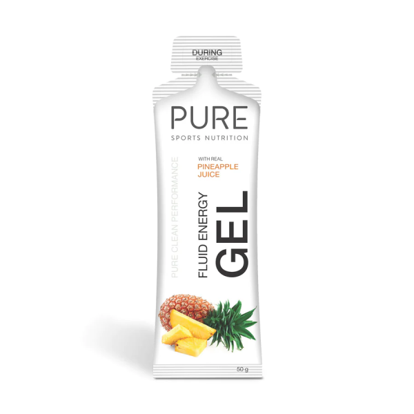 Pure Fluid Energy Gels (7 Flavours) | Pure_FluidGEL_Pineapple