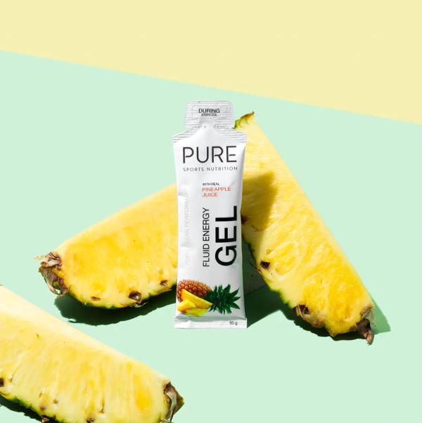Pure Fluid Energy Gels (7 Flavours) | Pure_FluidGEL_Pineapple_Juice_L