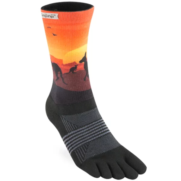 Injinji TRAIL Womens Specific Midweight Crew Australiana | WomensTrailKangaroo_2048x