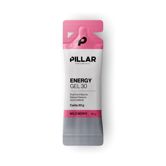 PILLAR Performance Gel 30 Wild Berry Original Energy Gel 50g PILLAR Performance Gel 30 Wild Berry Original Energy Gel 50g | AU_G30WB-S_Front_86170a0a-2142-4d19-a178-cd39c12b7a7f