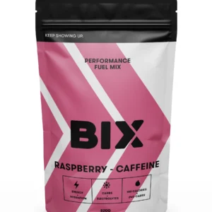 BIX Performance Fuel - High Carb Drink Mix, Raspberry Caffeine BIX Performance Fuel - High Carb Drink Mix, Raspberry Caffeine | BIX-Powders---Raspberry