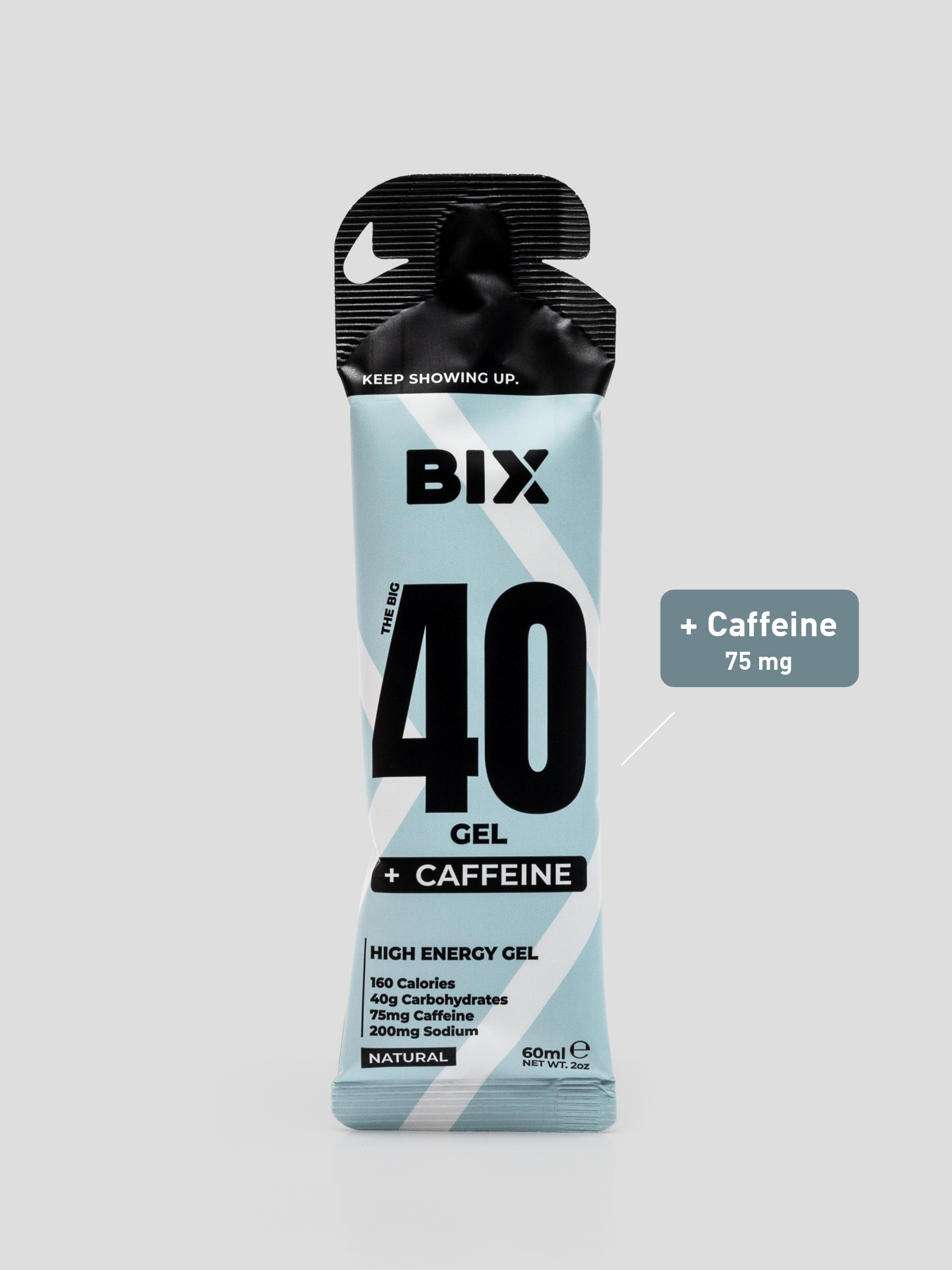 BIX The Big 40 Gel - Caffeine BIX The Big 40 Gel - Caffeine | BIX_Gel-40_03_Caffeine_Single